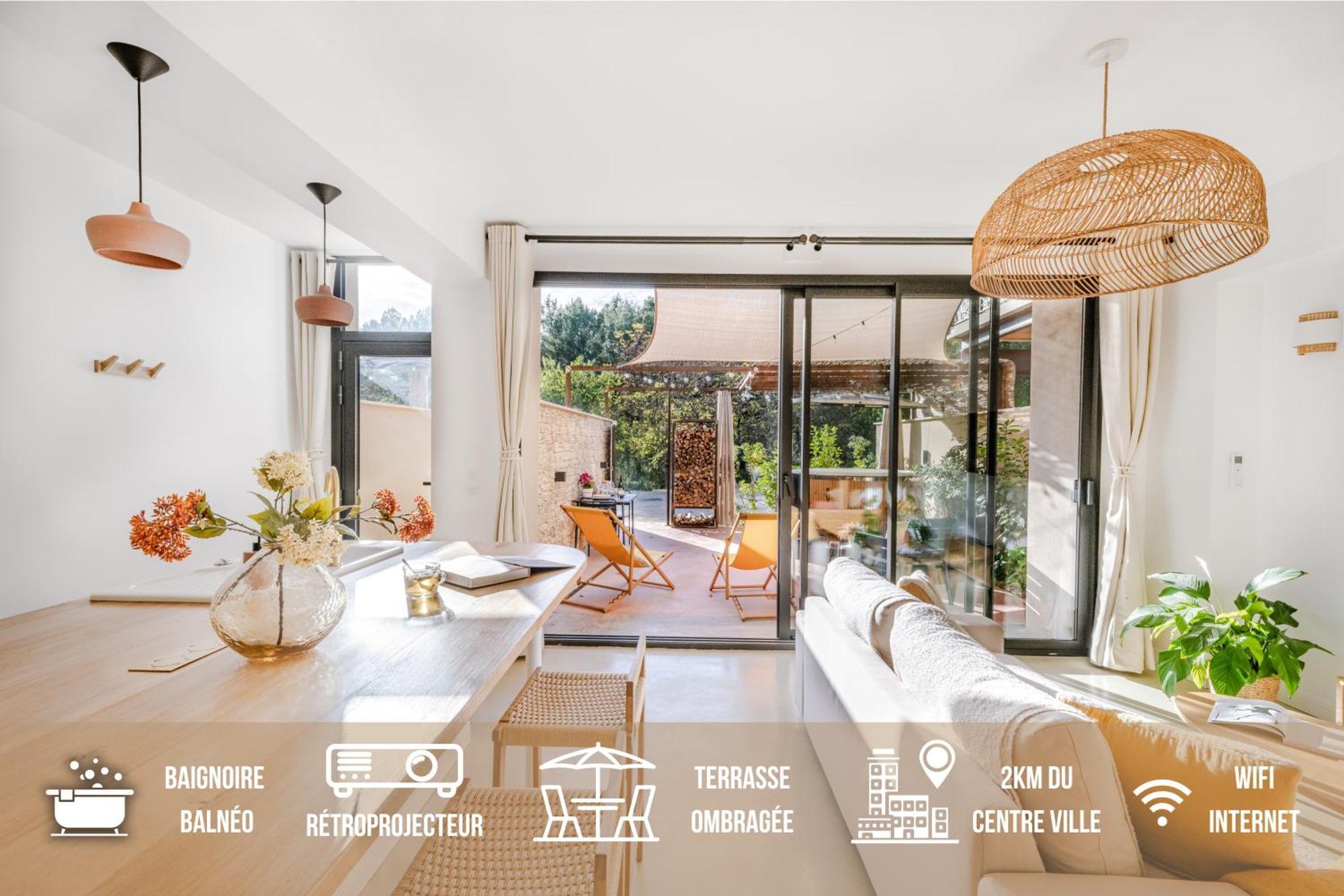 Hermes - Appartement Avec Jacuzzi Scandinave Nyons Exterior photo